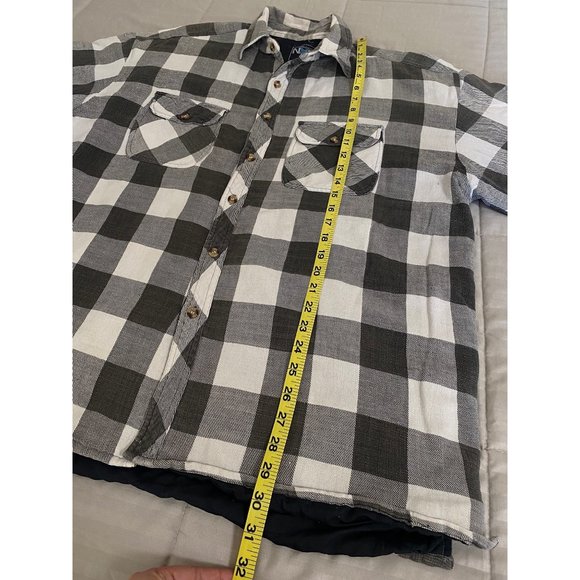 Men’s Buffalo Check Thermal Shirt XL - Picture 4 of 16